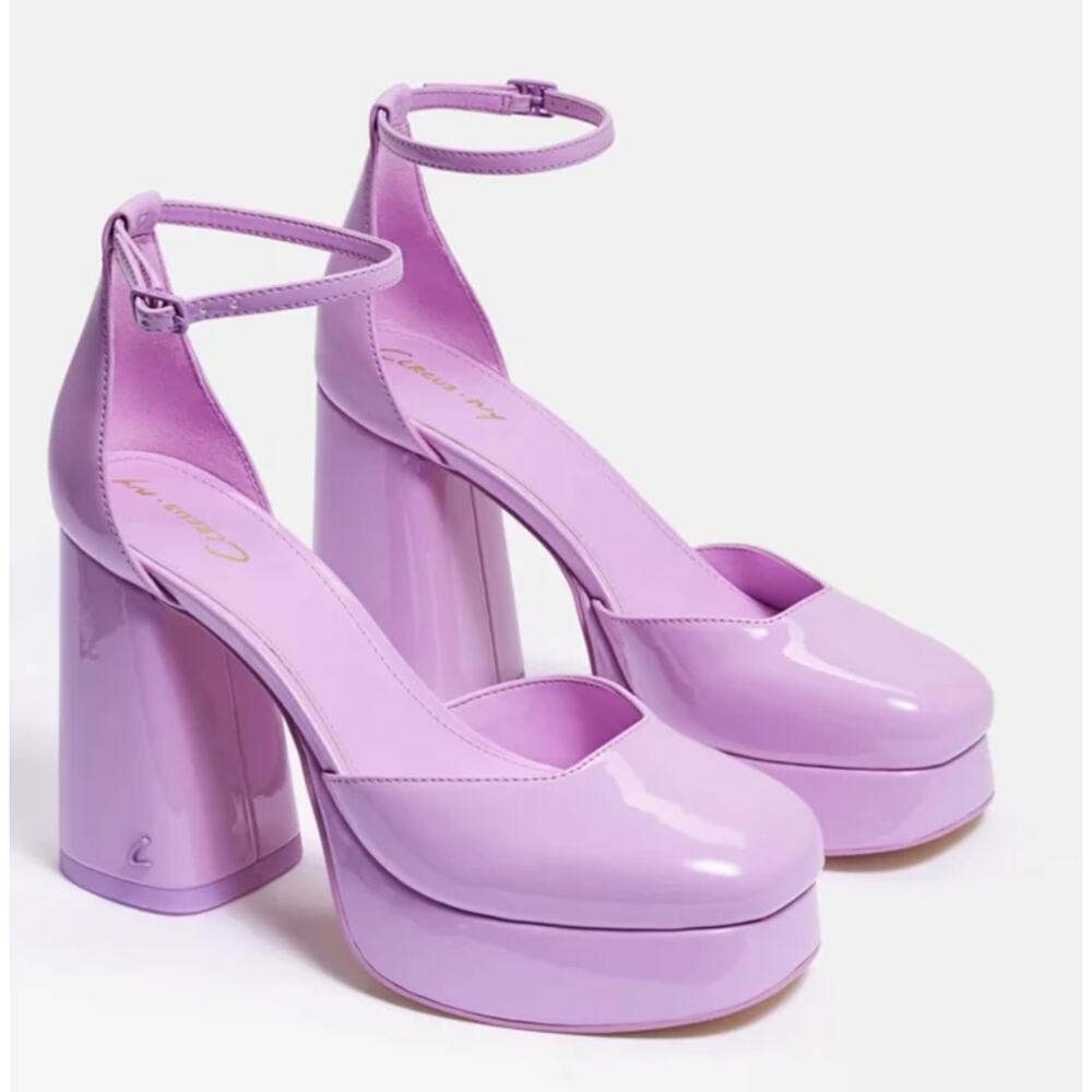Circus by Sam Edelman Rosa Platform Sandals in Orchid Haze Sz 10